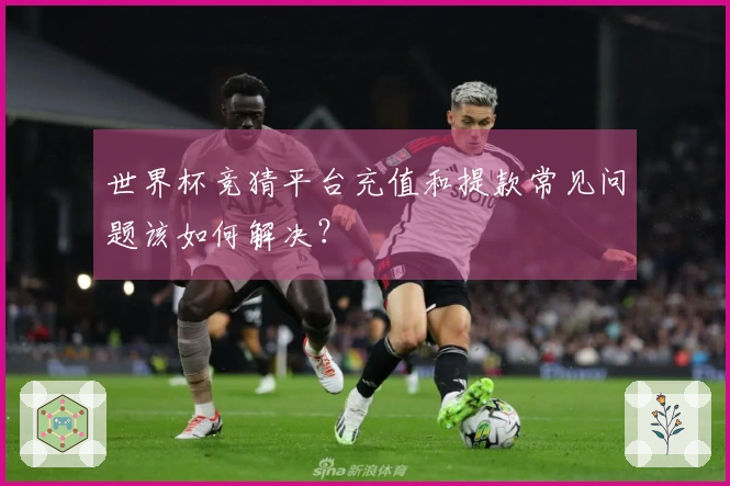 世界杯竞猜平台充值和提款常见问题该如何解决？